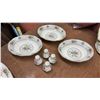 Image 2 : Royal Albert Petit Point Bone China Dinnerware Set, Cups, Shakers, Serving Ware, 99 Pieces