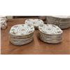 Image 6 : Royal Albert Petit Point Bone China Dinnerware Set, Cups, Shakers, Serving Ware, 99 Pieces