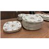 Image 7 : Royal Albert Petit Point Bone China Dinnerware Set, Cups, Shakers, Serving Ware, 99 Pieces