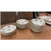 Image 8 : Royal Albert Petit Point Bone China Dinnerware Set, Cups, Shakers, Serving Ware, 99 Pieces