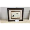 Image 1 : Benjamin Chee Chee "Proud Male" Framed Print, Minimalist Ojibwa Bird Study, 14 x 17"