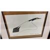 Image 4 : Benjamin Chee Chee "Proud Male" Framed Print, Minimalist Ojibwa Bird Study, 14 x 17"