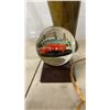 Image 4 : Glass Hurricane Chimney, Brass Urn Vase, Teapot, Snow Globe, and More