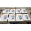 Image 1 : Lot of 8 Q Design Wall Slider Frameless Photo Frames, Fits up to 11 x 14"