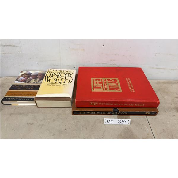 Life Pictorial Atlas of the World, History of the World, Two Faces of Islam, and The Worlds Great