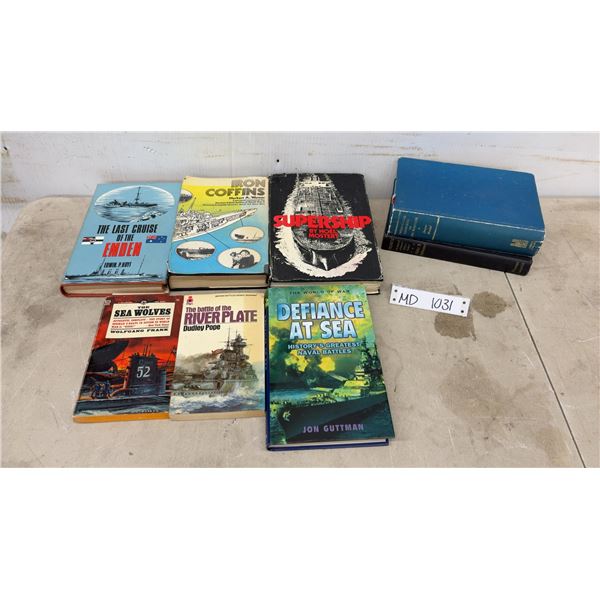 8 Books of WW2 German Navy