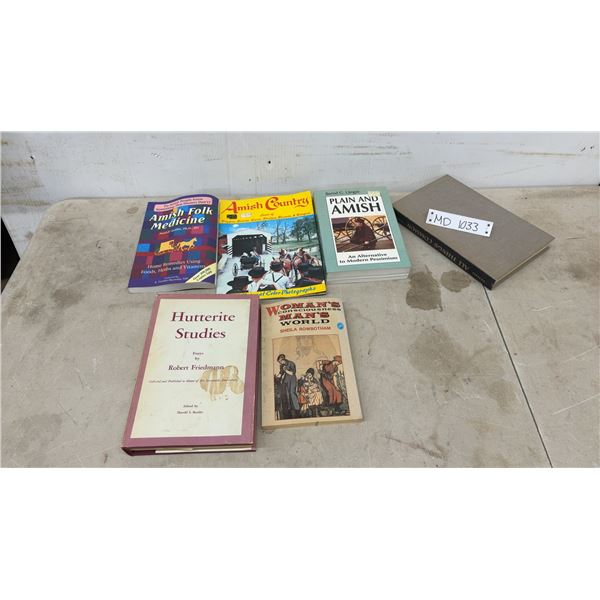 Amish and Hutterite Books