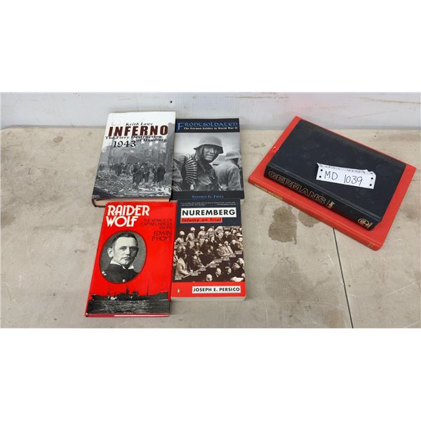 Collection of German Military History Books by Keith Lowe, Stephen G. Fritz, and More