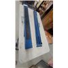 Image 3 : Blue Manual Tile Cutter with Folding Rail and Rubber Pad Base