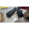 Image 2 : Two Portable Folding Chairs in Black Drawstring Carrying Bags