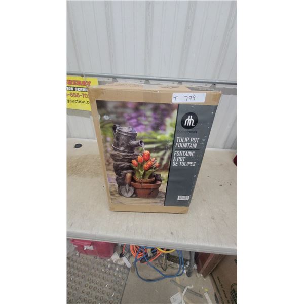 Hometrends Tulip Pot Fountain