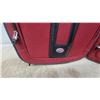 Image 5 : American Tourister Red Two-Piece Soft-Sided Luggage Set with Rolling Upright Suitcase and Bag