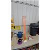 Image 1 : Rubbermaid Wheeled Trash Can, Scotts Dial N Spray Hose-End Sprayer,Lane Markers and More