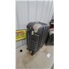 Image 2 : IT Luggage Proteus Hardshell Spinner Suitcase Set, Two-Piece, Dark Grey with Tan Accents