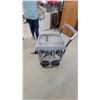 Image 1 : Portable Wheeled Cart Integrated Hose Reel with Hose