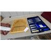 Image 1 : Wooden Horse Races Dice Board Game and Backgammon Travel Set