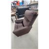 Image 2 : La-Z-Boy Brown Microfiber Recliner/Rocker Chair