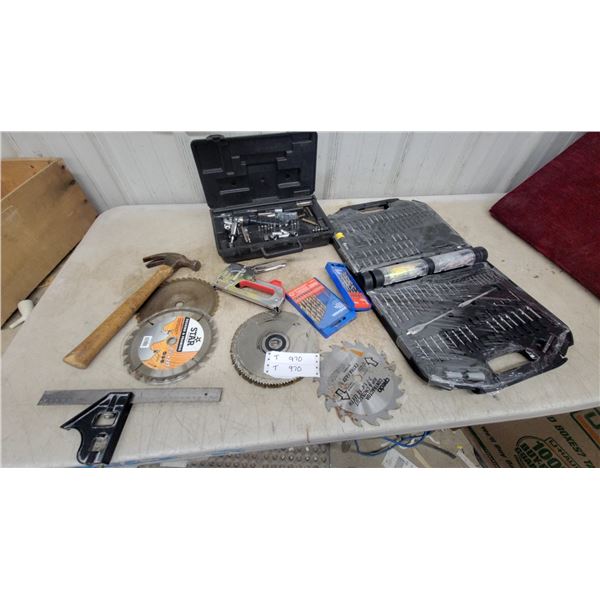 Mastercraft 13-Piece HSS Drill Bit Set, Saw Blades, Socket Set, Hammer, and More