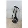 Image 1 : Protour Two-Wheel Folding Golf Push Cart