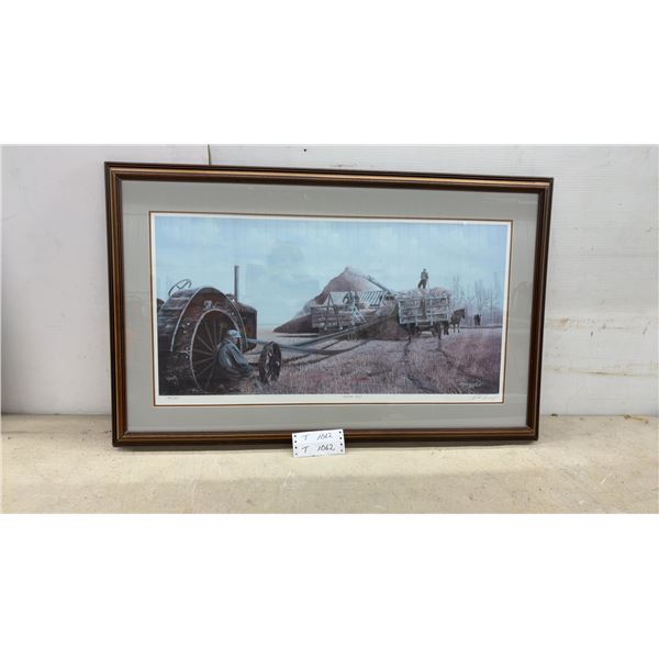 Robert Thoresen "Harvest Gold" 1988 Signed Limited Edition Print 181/275, Framed, 23 x 36"