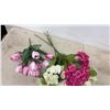 Image 6 : Collection of Decorative Vases with Artificial Flowers and Greenery