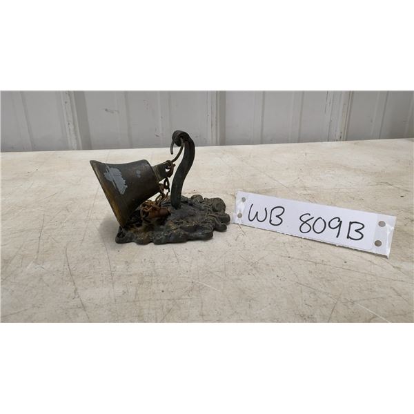Antique General Store Wall Mounted Brass Door Bell