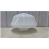 Image 2 : Vintage 16" School Milk Glass Shade, 5 7/8" Opening