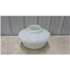 Image 3 : Vintage 16" School Milk Glass Shade, 5 7/8" Opening