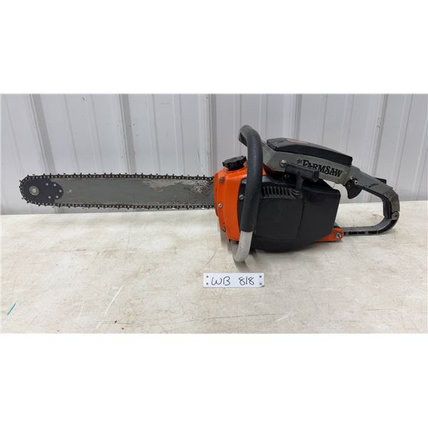 Husqvarna Chainsaw 50 Featuring the Prominent "Farm Saw", 22" Bar - Works