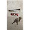Image 7 : Vintage Automotive Emblems, Ford Thunderbird, Mercedes Benz, Industrial Ruler, Good Year Belt