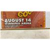 Image 5 : Vintage Framed Promotional Poster for the Guess Who with Joe Cocker at the Winnipeg Arena 28 1/