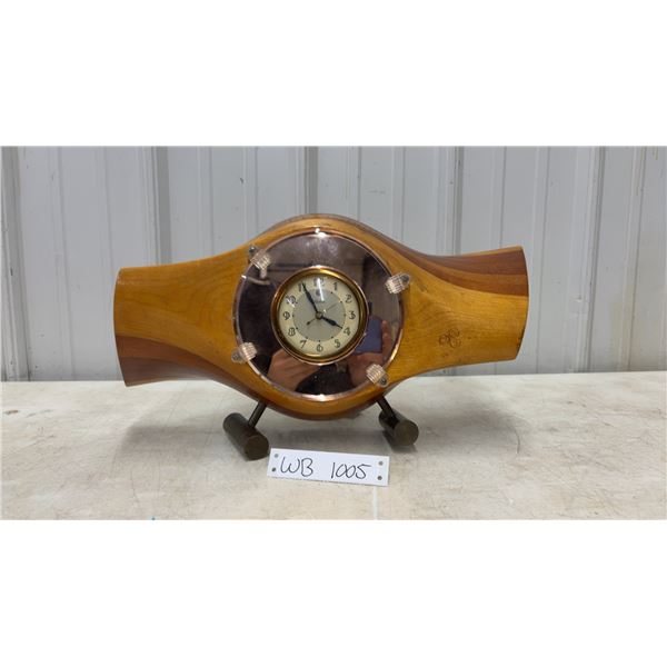 Rare 1941 Telechron Electric Wall Clock Mounted in De Havilland Gipsy Major 1C Aircraft Engine