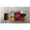 Image 5 : Rare Antique Bronze Bulldog Statue Lighter & Matchbox Tray with 4 Lighters, Camel, Magna