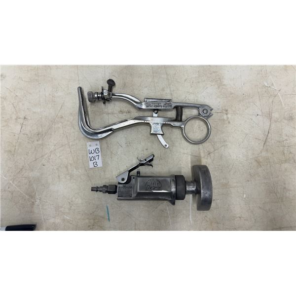MAC Tools Air Impact Pneumatic Cut Off Tool Model AMT300A, USA and All Power Deluxe ISA Piston