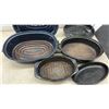 Image 10 : Quiche Lorraine Ceramic Recipe Pie Dish, Glass Pyrex Pie Plate, and Assorted Baking Pans and More