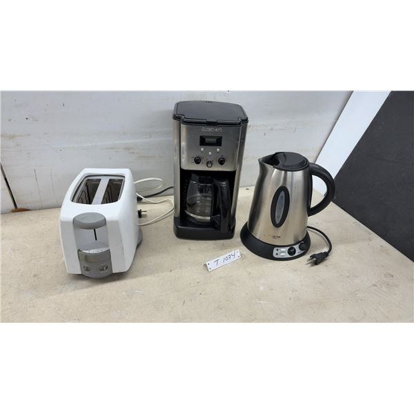 Cuisinart 12-Cup Coffee Maker, Avanti Professional Electric Kettle, Toaster, and More