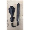 Image 2 : Assorted Bags Including Glacier Pilsener Beer Cooler Bag, Purses, Umbrellas, and More
