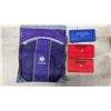 Image 7 : Assorted Bags Including Glacier Pilsener Beer Cooler Bag, Purses, Umbrellas, and More