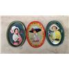 Image 2 : Coca-Cola 125th Anniversary Commemorative Boxed Set and Three Oval Collectible Tin Trays