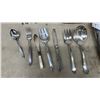 Image 2 : Silver-Plated Tea Set with Candlesticks, Serving Utensils, Trays, and More