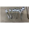 Image 3 : Silver-Plated Tea Set with Candlesticks, Serving Utensils, Trays, and More