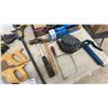 Image 4 : Assorted Hand Saws, Tape Measure, Craftsman Angle Grinder and More