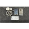 Image 1 : Apple iPhone 4 Model A1332 in Black with Case, Charging Cord and 2 Blocks