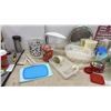 Image 2 : Brita Everyday Water Filter Pitcher, Silver Serving Tray, Tupperware Containers, and More
