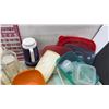 Image 5 : Brita Everyday Water Filter Pitcher, Silver Serving Tray, Tupperware Containers, and More