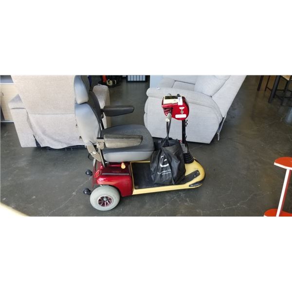 SHOP RIDER ELECTRIC WHEELCHAIR W/ CHARGER AND BATTERY
