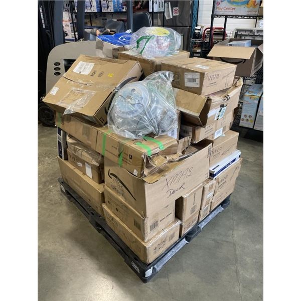 PALLET OF ASSORTED VIVO MOUNTS AND ACCESSORIES