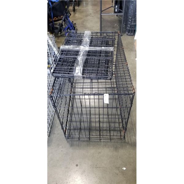 2 ANIMAL CAGES