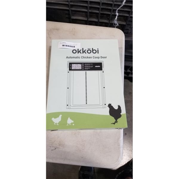 OKKOBI AUTOMATIC CHICKEN COOP DOOR