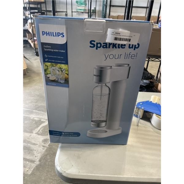 PHILIPS GO ZERO SAPARKLING WATER MAKER